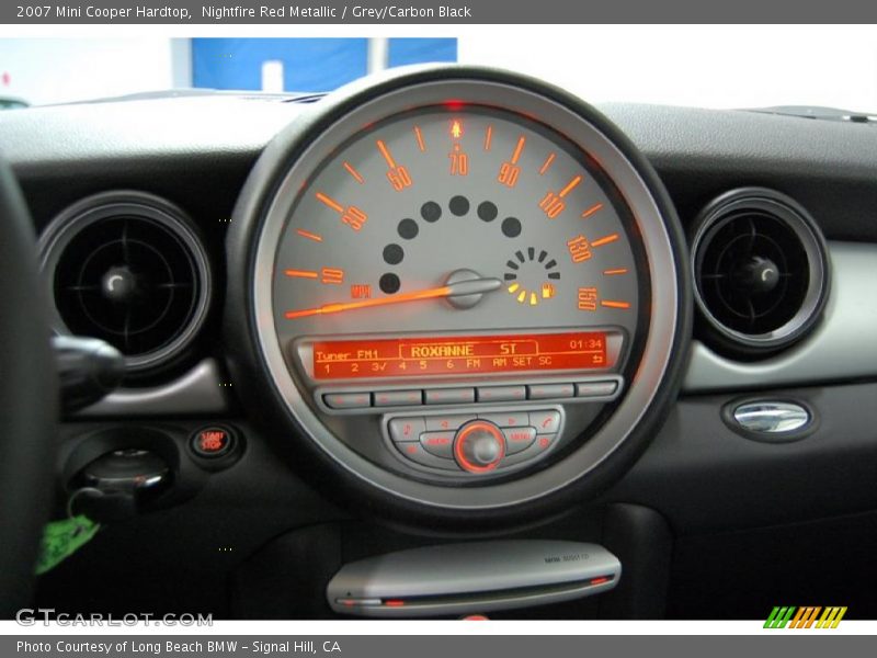 Nightfire Red Metallic / Grey/Carbon Black 2007 Mini Cooper Hardtop