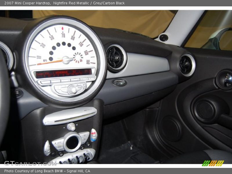 Nightfire Red Metallic / Grey/Carbon Black 2007 Mini Cooper Hardtop