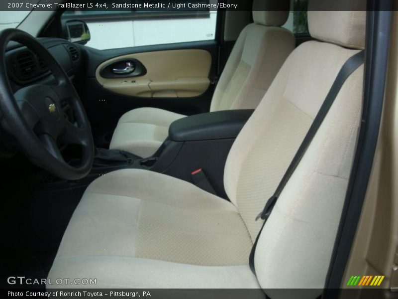 Sandstone Metallic / Light Cashmere/Ebony 2007 Chevrolet TrailBlazer LS 4x4