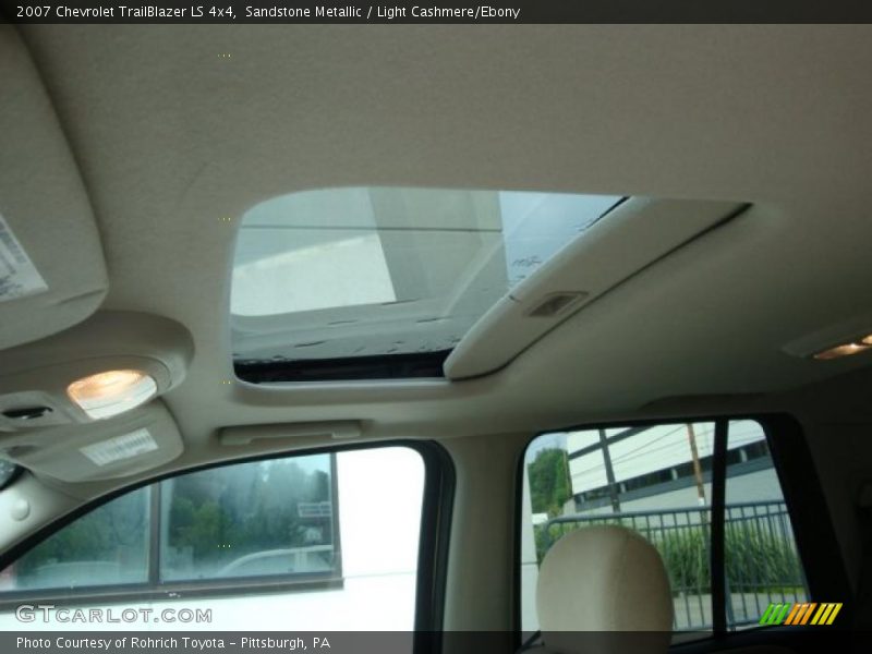 Sandstone Metallic / Light Cashmere/Ebony 2007 Chevrolet TrailBlazer LS 4x4