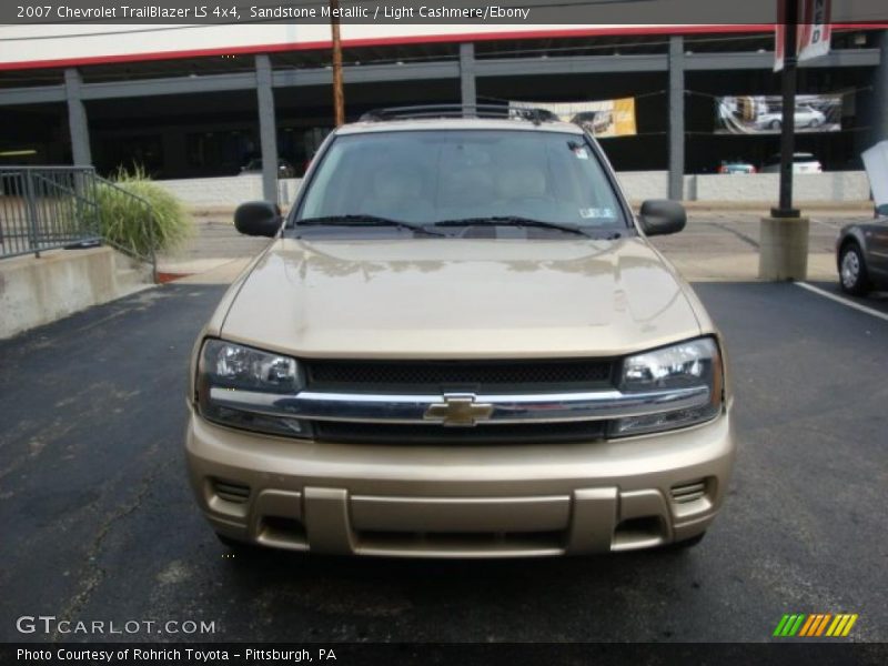 Sandstone Metallic / Light Cashmere/Ebony 2007 Chevrolet TrailBlazer LS 4x4