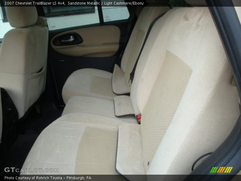 Sandstone Metallic / Light Cashmere/Ebony 2007 Chevrolet TrailBlazer LS 4x4