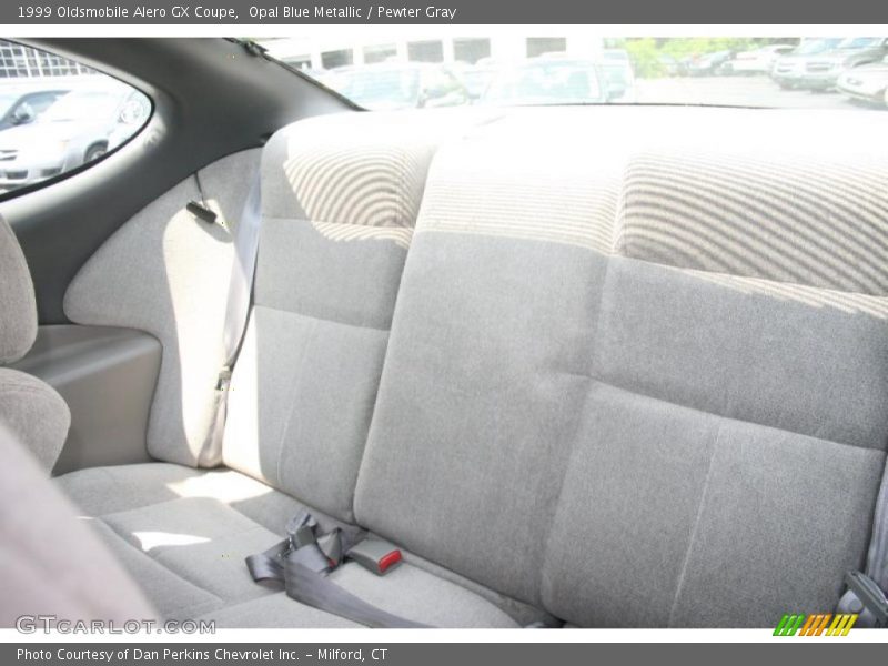 Opal Blue Metallic / Pewter Gray 1999 Oldsmobile Alero GX Coupe