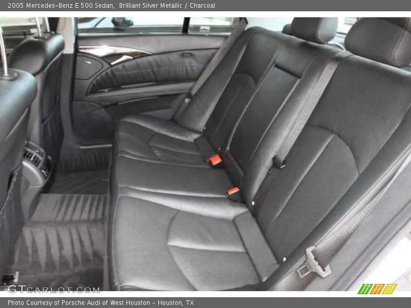 Brilliant Silver Metallic / Charcoal 2005 Mercedes-Benz E 500 Sedan