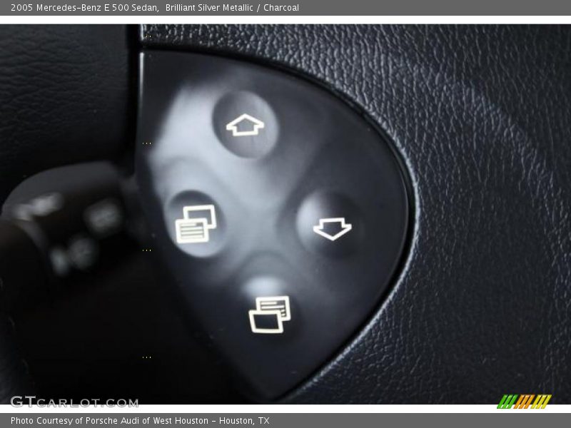 Brilliant Silver Metallic / Charcoal 2005 Mercedes-Benz E 500 Sedan