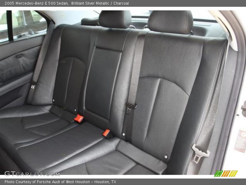 Brilliant Silver Metallic / Charcoal 2005 Mercedes-Benz E 500 Sedan