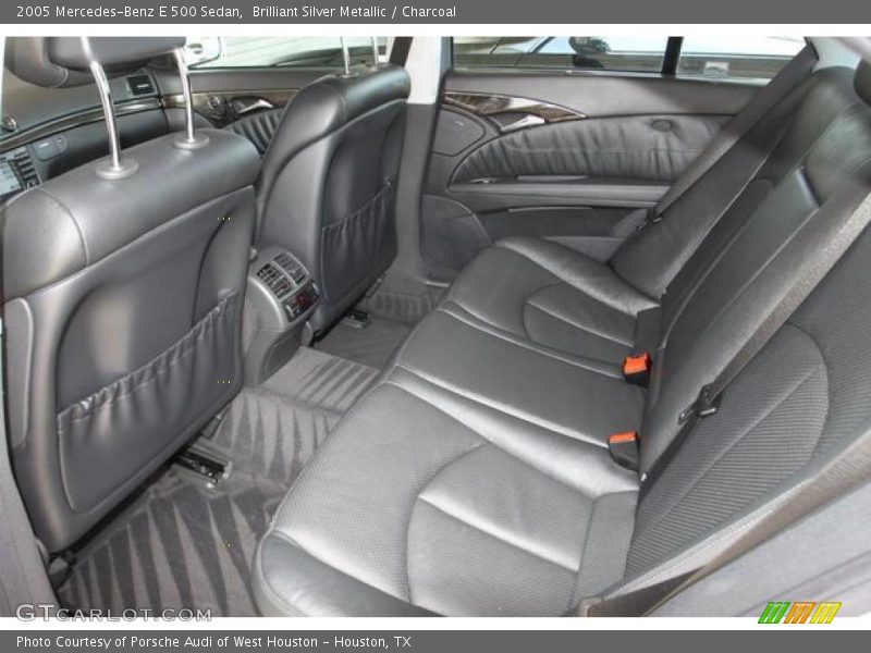 Brilliant Silver Metallic / Charcoal 2005 Mercedes-Benz E 500 Sedan
