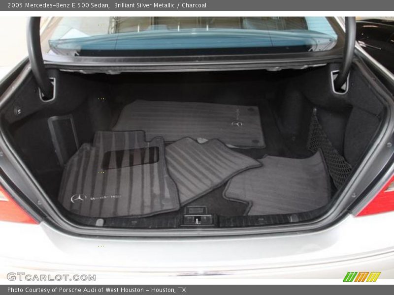 Brilliant Silver Metallic / Charcoal 2005 Mercedes-Benz E 500 Sedan
