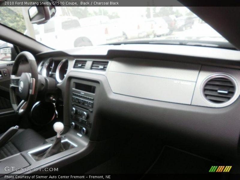 Black / Charcoal Black 2010 Ford Mustang Shelby GT500 Coupe