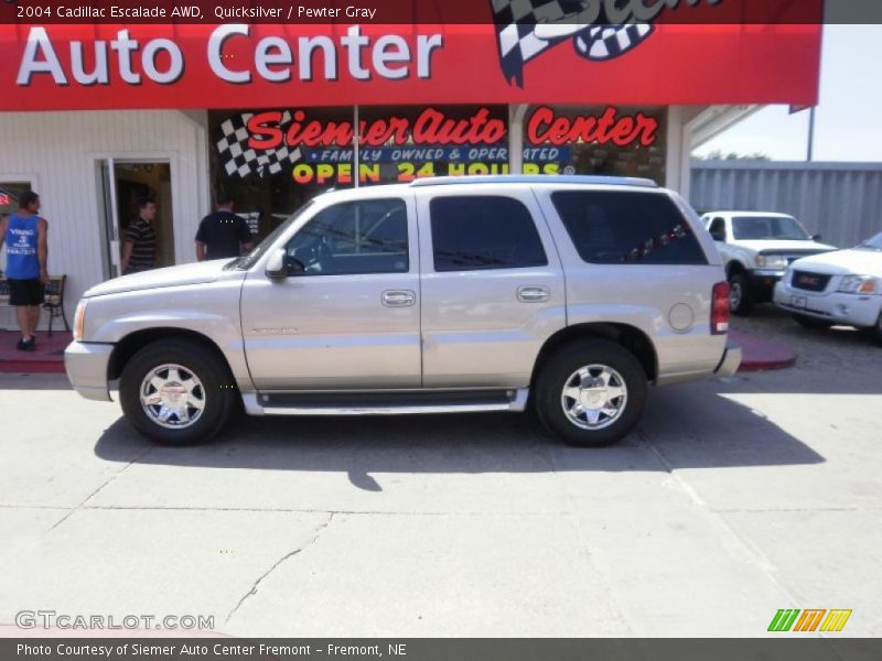 Quicksilver / Pewter Gray 2004 Cadillac Escalade AWD