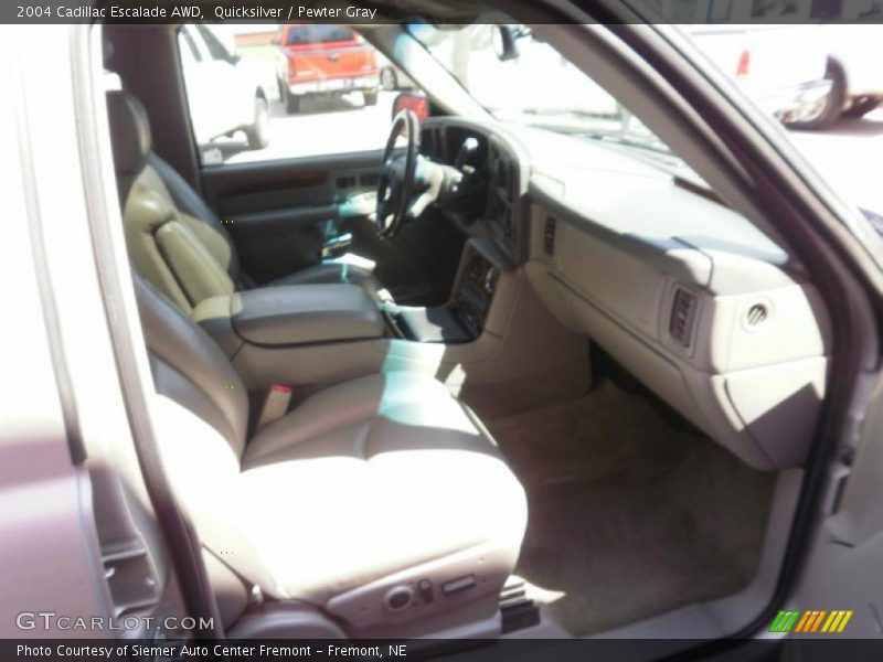 Quicksilver / Pewter Gray 2004 Cadillac Escalade AWD