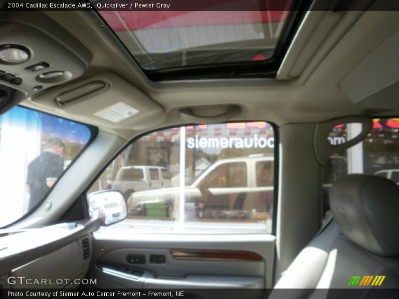 Quicksilver / Pewter Gray 2004 Cadillac Escalade AWD