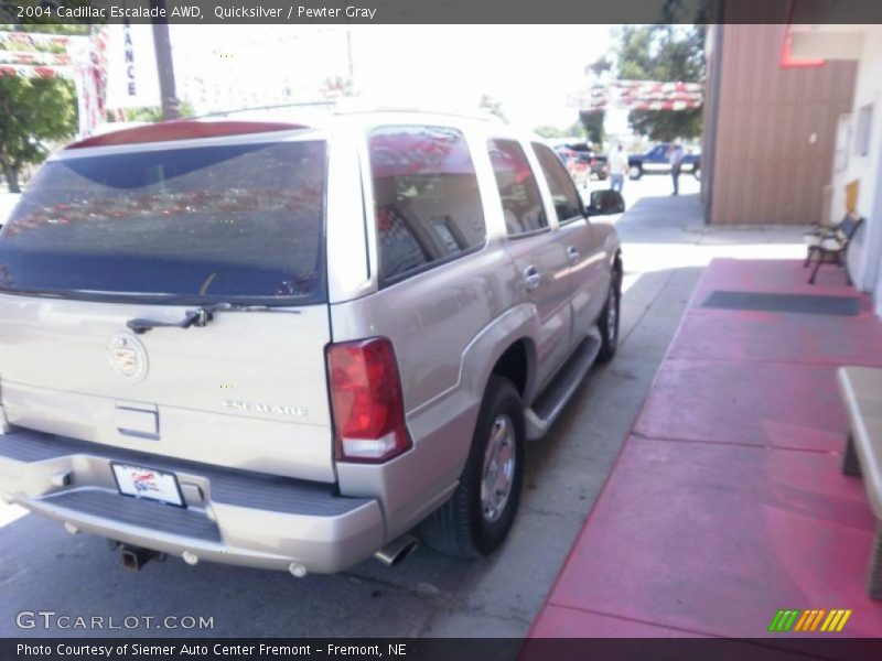 Quicksilver / Pewter Gray 2004 Cadillac Escalade AWD