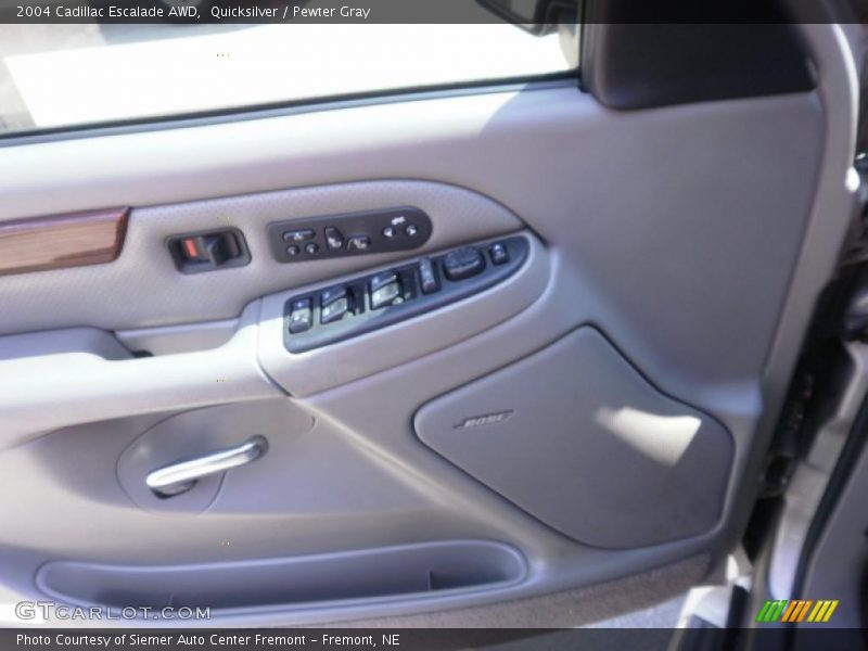 Quicksilver / Pewter Gray 2004 Cadillac Escalade AWD