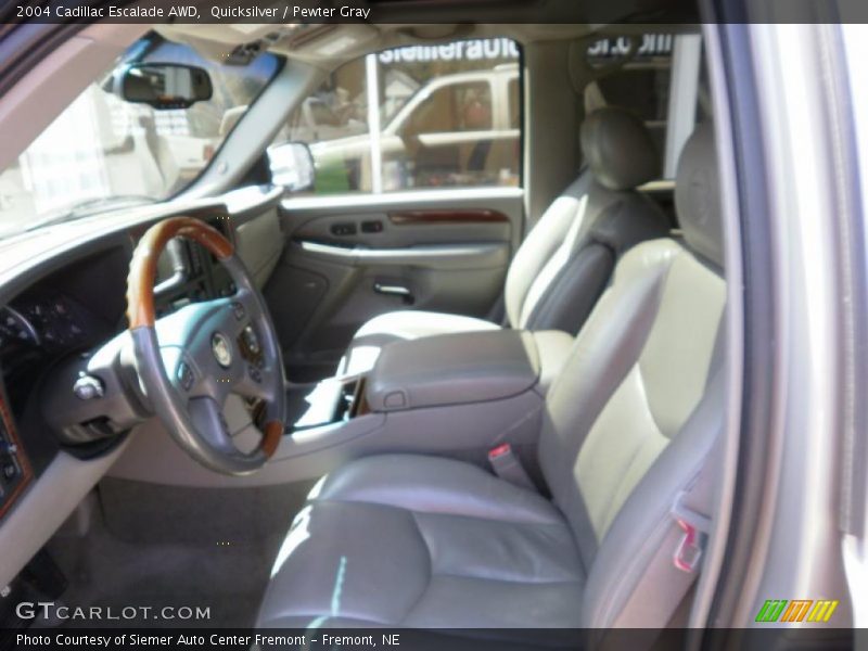 Quicksilver / Pewter Gray 2004 Cadillac Escalade AWD