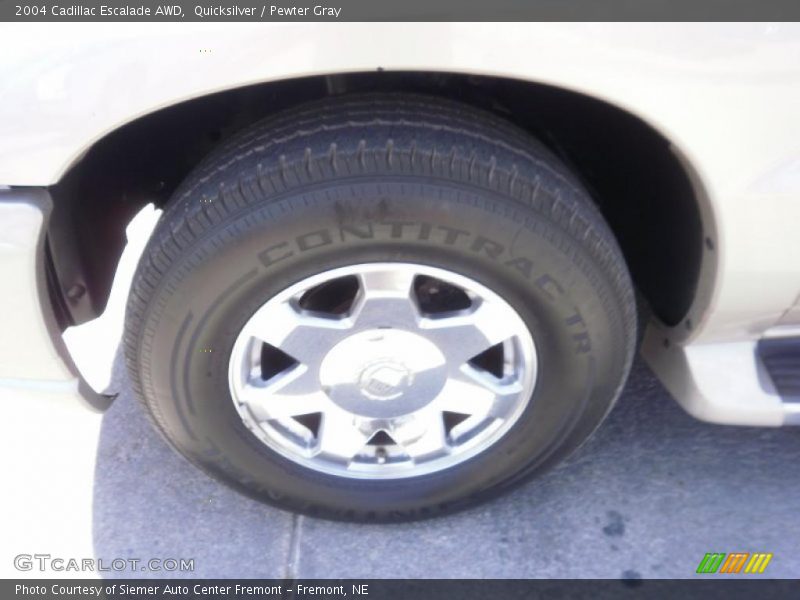 Quicksilver / Pewter Gray 2004 Cadillac Escalade AWD