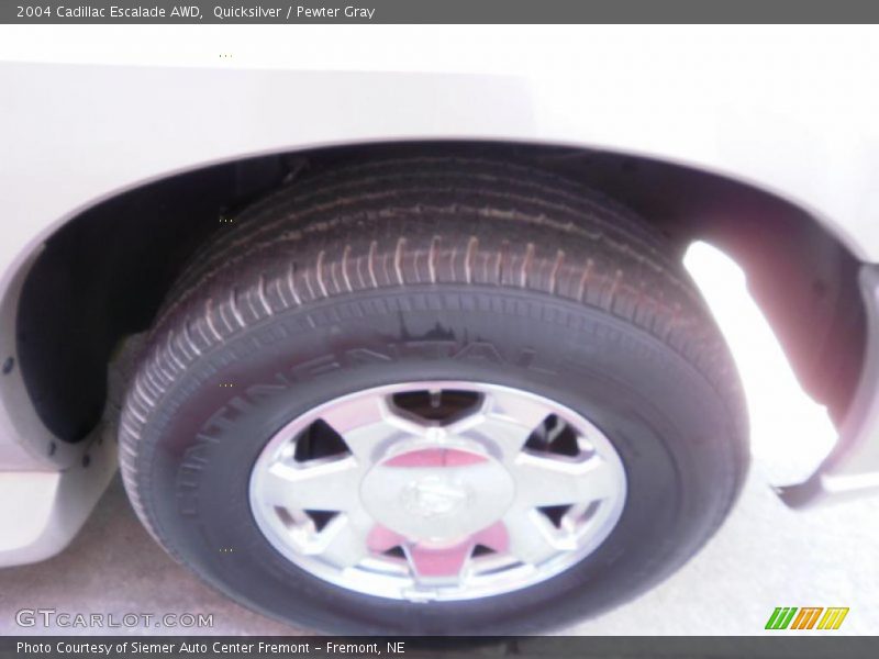 Quicksilver / Pewter Gray 2004 Cadillac Escalade AWD