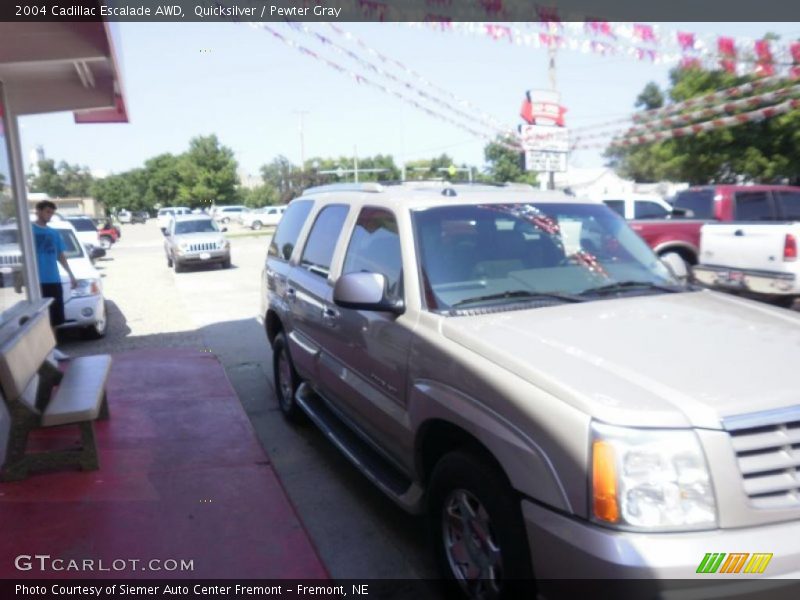 Quicksilver / Pewter Gray 2004 Cadillac Escalade AWD