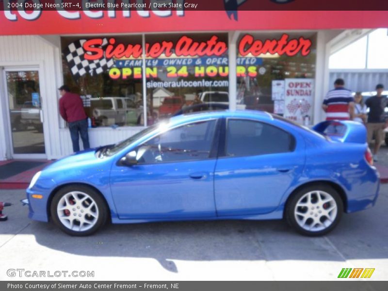 Electric Blue Pearlcoat / Dark Slate Gray 2004 Dodge Neon SRT-4