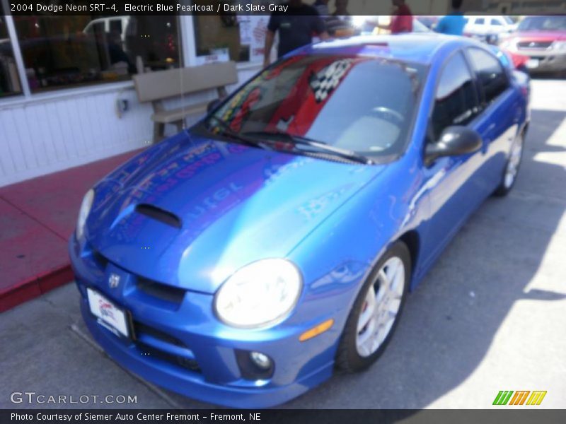 Electric Blue Pearlcoat / Dark Slate Gray 2004 Dodge Neon SRT-4