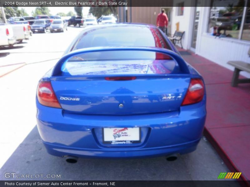 Electric Blue Pearlcoat / Dark Slate Gray 2004 Dodge Neon SRT-4