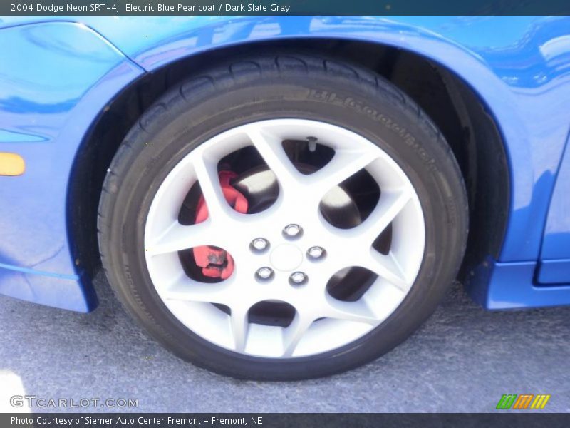 Electric Blue Pearlcoat / Dark Slate Gray 2004 Dodge Neon SRT-4