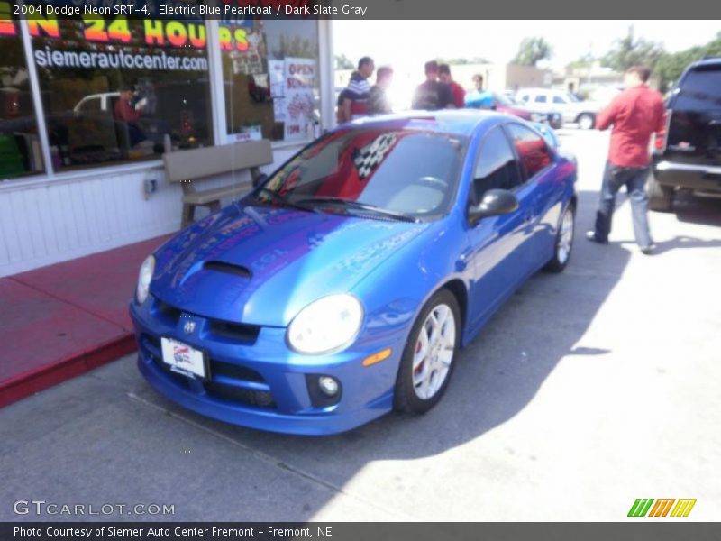 Electric Blue Pearlcoat / Dark Slate Gray 2004 Dodge Neon SRT-4