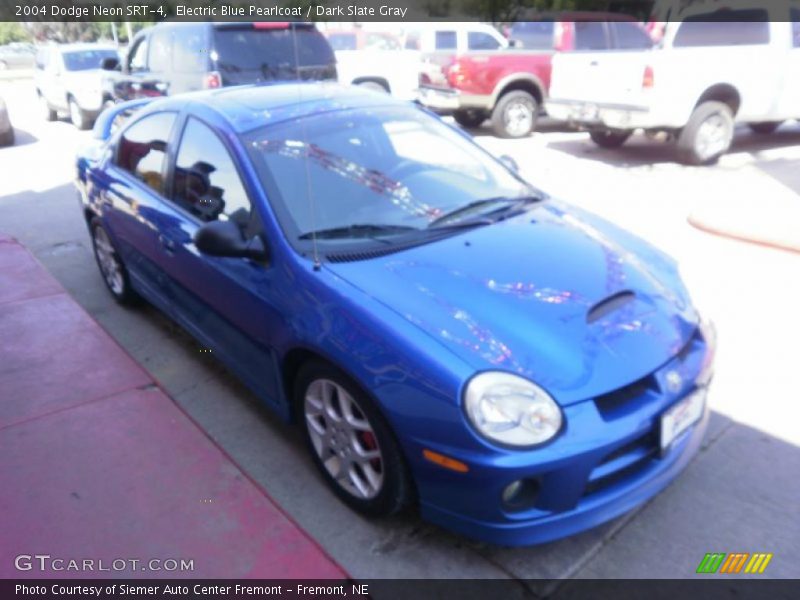 Electric Blue Pearlcoat / Dark Slate Gray 2004 Dodge Neon SRT-4
