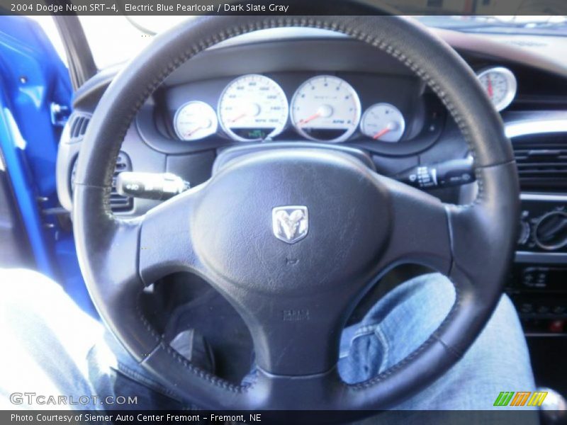 Electric Blue Pearlcoat / Dark Slate Gray 2004 Dodge Neon SRT-4