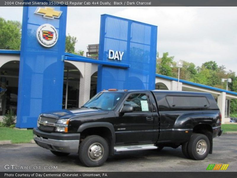 Black / Dark Charcoal 2004 Chevrolet Silverado 3500HD LS Regular Cab 4x4 Dually