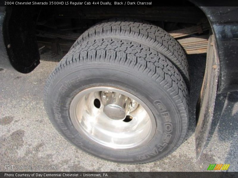 Black / Dark Charcoal 2004 Chevrolet Silverado 3500HD LS Regular Cab 4x4 Dually