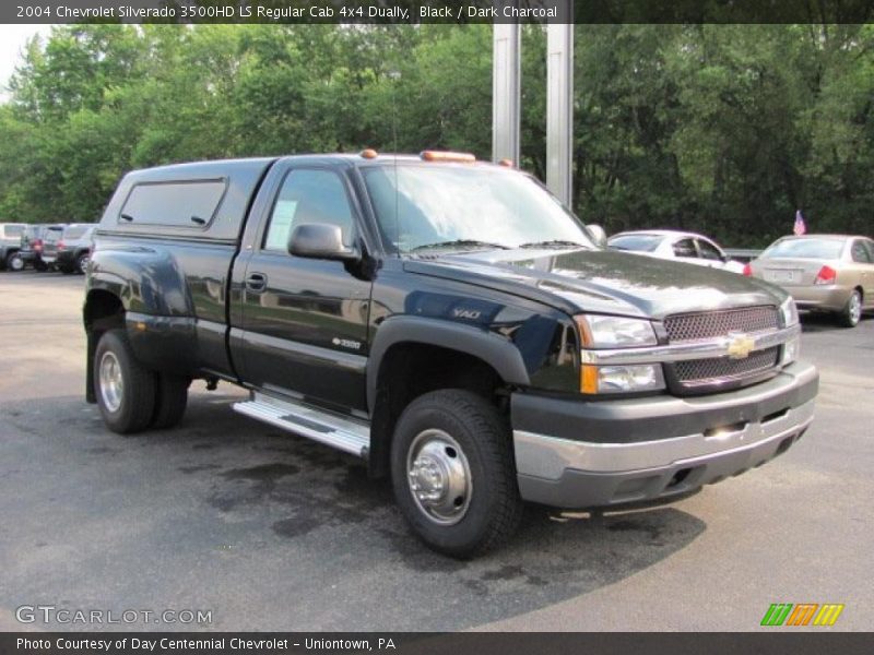 Black / Dark Charcoal 2004 Chevrolet Silverado 3500HD LS Regular Cab 4x4 Dually
