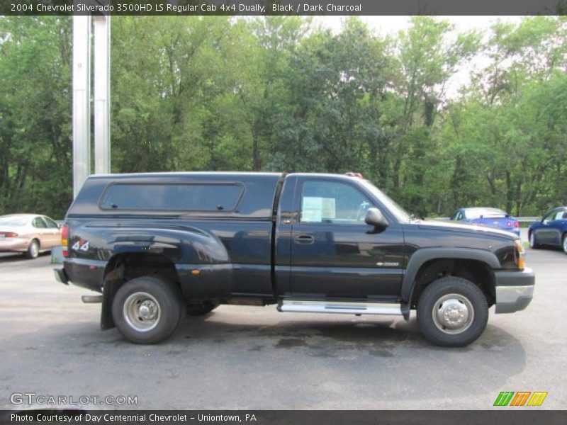 Black / Dark Charcoal 2004 Chevrolet Silverado 3500HD LS Regular Cab 4x4 Dually