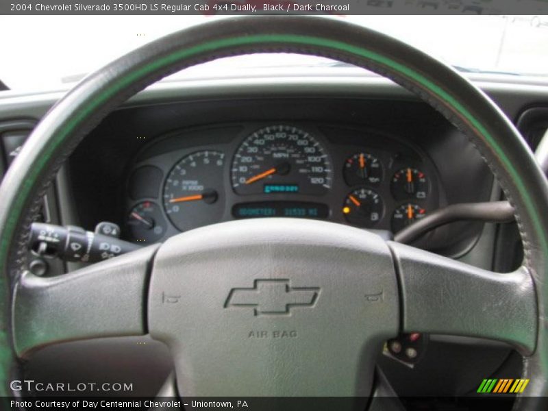 Black / Dark Charcoal 2004 Chevrolet Silverado 3500HD LS Regular Cab 4x4 Dually