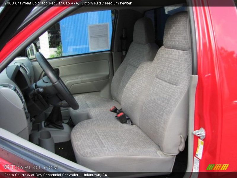 Victory Red / Medium Pewter 2008 Chevrolet Colorado Regular Cab 4x4