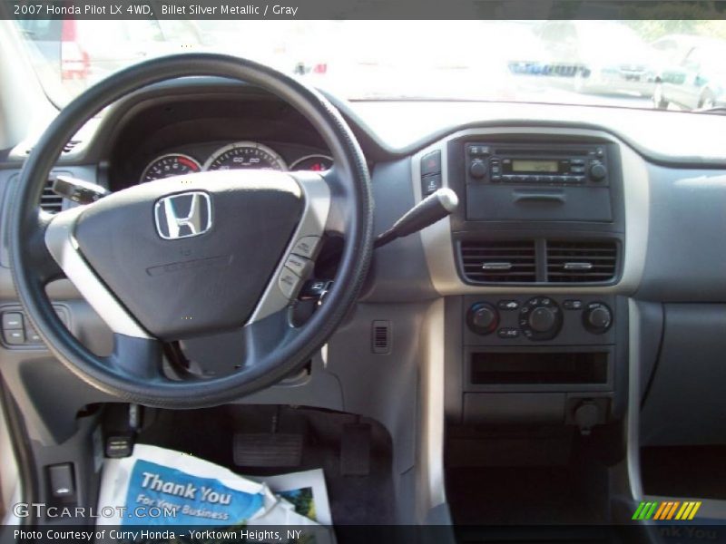 Billet Silver Metallic / Gray 2007 Honda Pilot LX 4WD
