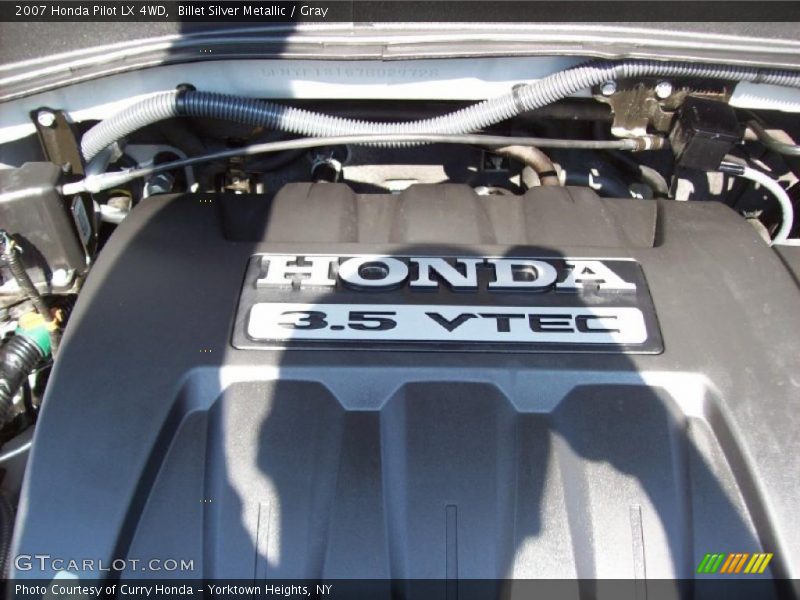 Billet Silver Metallic / Gray 2007 Honda Pilot LX 4WD
