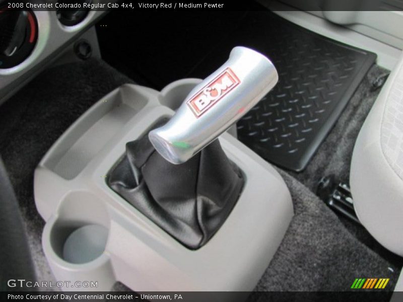 Victory Red / Medium Pewter 2008 Chevrolet Colorado Regular Cab 4x4