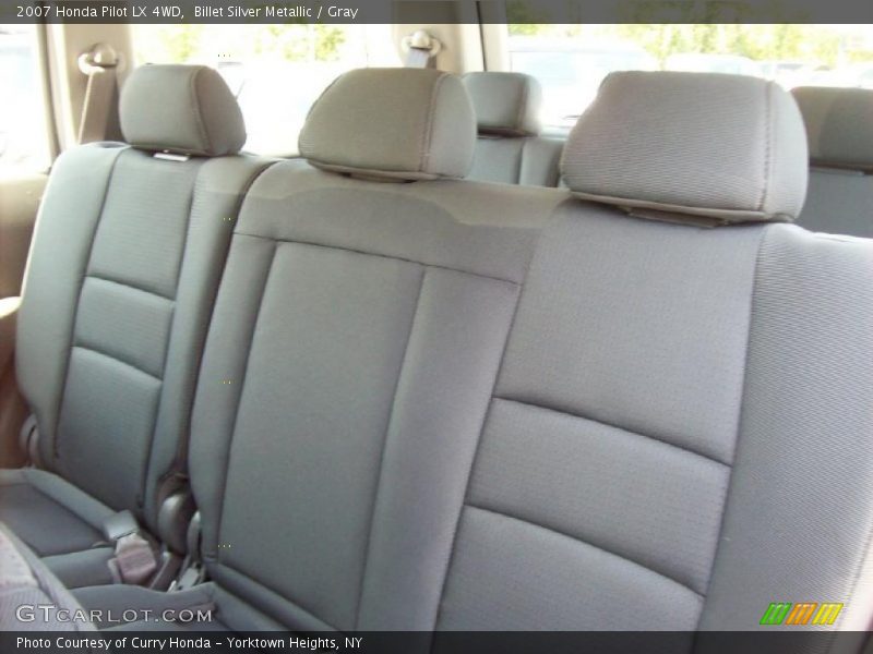 Billet Silver Metallic / Gray 2007 Honda Pilot LX 4WD