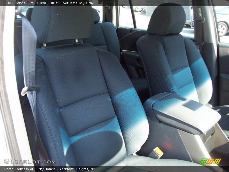 Billet Silver Metallic / Gray 2007 Honda Pilot LX 4WD