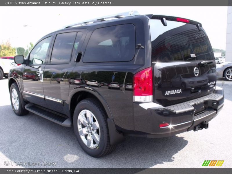 Galaxy Black Metallic / Charcoal 2010 Nissan Armada Platinum