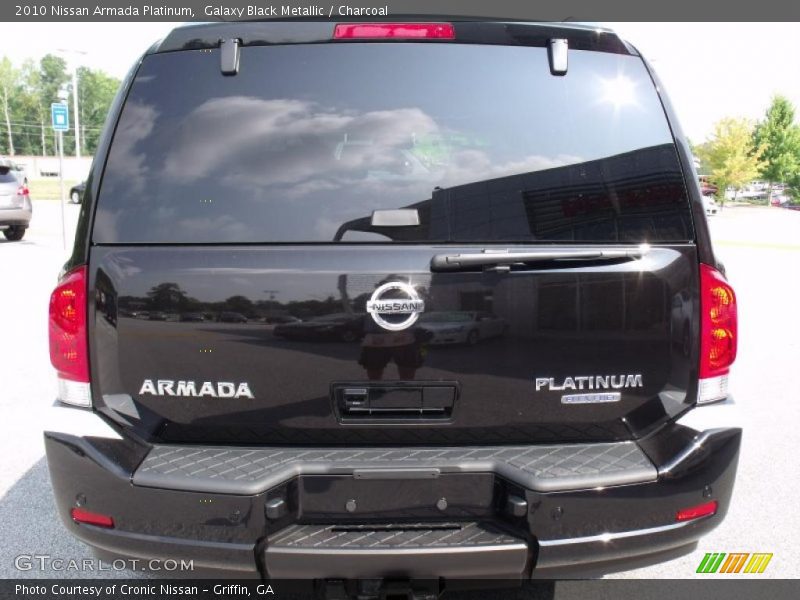 Galaxy Black Metallic / Charcoal 2010 Nissan Armada Platinum