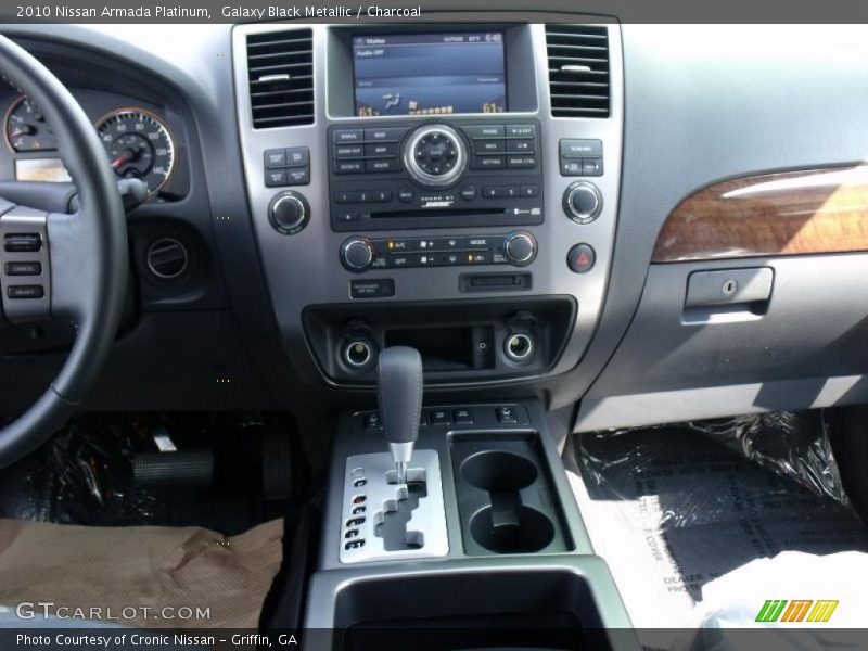 Galaxy Black Metallic / Charcoal 2010 Nissan Armada Platinum
