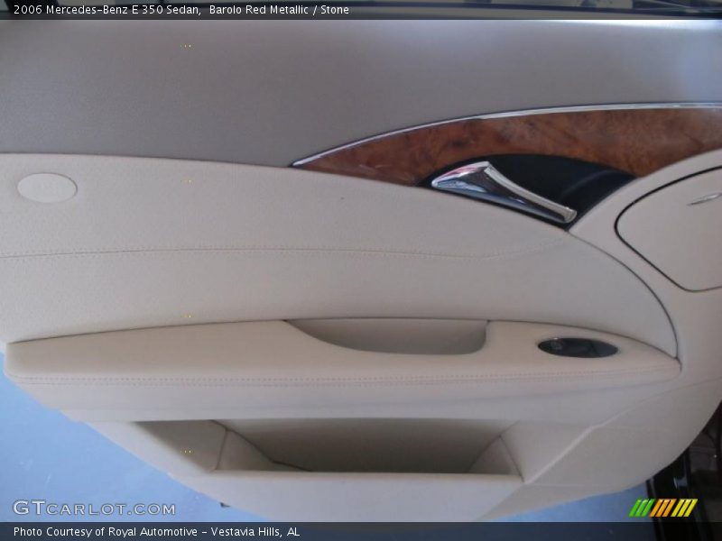 Barolo Red Metallic / Stone 2006 Mercedes-Benz E 350 Sedan