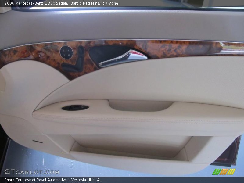 Barolo Red Metallic / Stone 2006 Mercedes-Benz E 350 Sedan