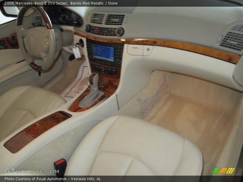 Barolo Red Metallic / Stone 2006 Mercedes-Benz E 350 Sedan