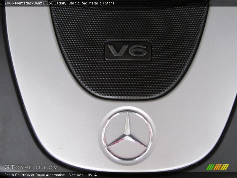 Barolo Red Metallic / Stone 2006 Mercedes-Benz E 350 Sedan