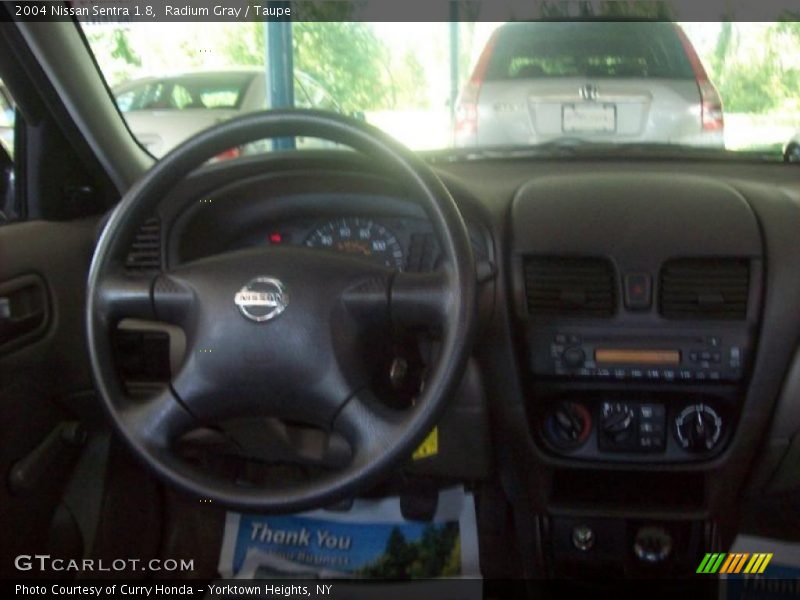 Radium Gray / Taupe 2004 Nissan Sentra 1.8