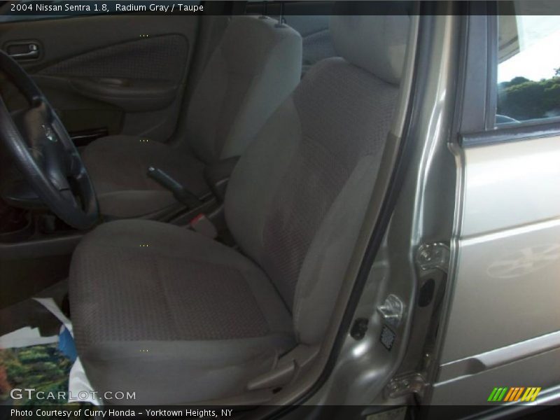 Radium Gray / Taupe 2004 Nissan Sentra 1.8