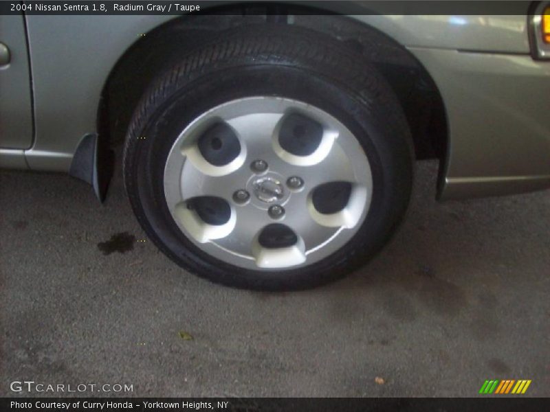 Radium Gray / Taupe 2004 Nissan Sentra 1.8